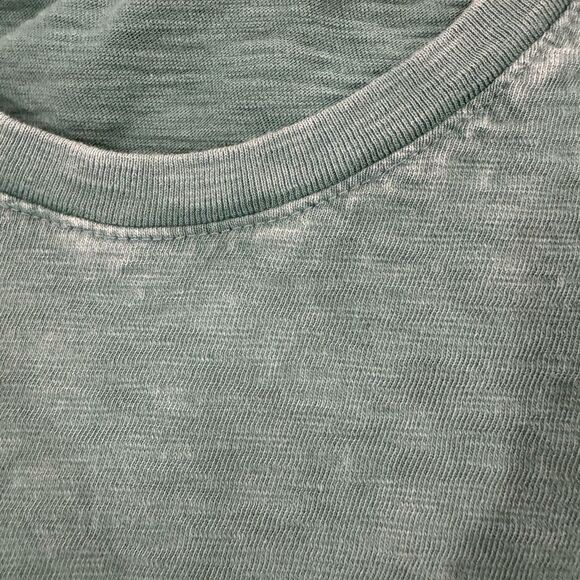 Women's Green T-Shirt Dress - Picture 4 of 5